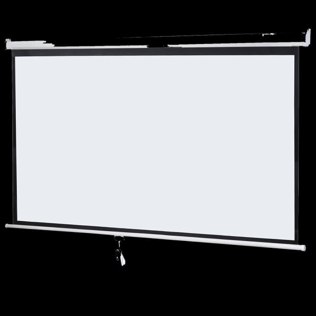 Goldkist Juno Manual Screen
Manual Wall Mount Screen 50"x67",84" Diagonal 4:3 (4.1 feet height X 5.5 feet width) Image