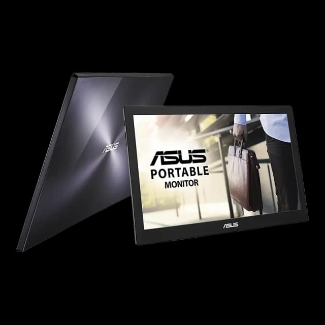 Asus MB169B+ Portable monitor - 15.6" FHD, USB-powered, IPS, Ultra-slim, Auto-rotatable Image