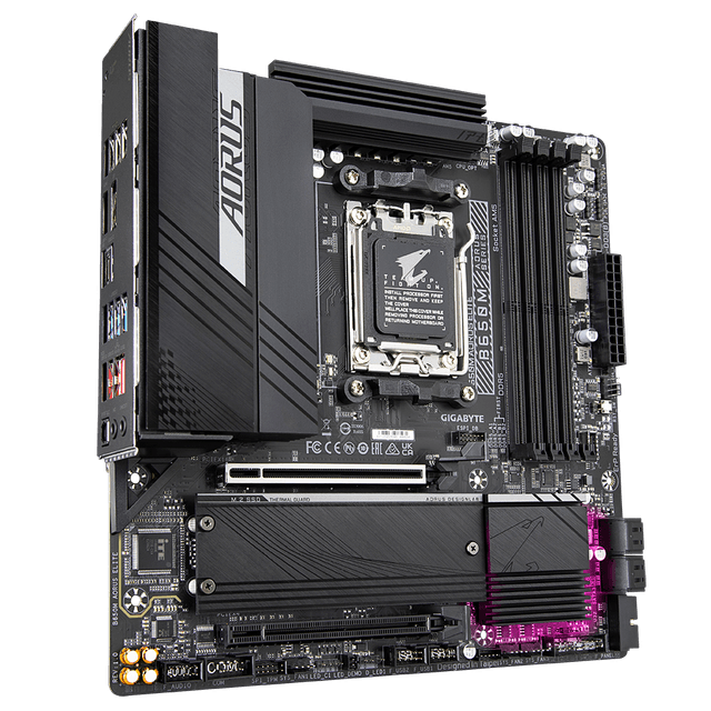 GIGABYTE B650M AORUS ELITE MOTHERBOARD Image