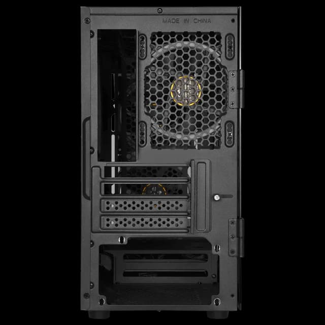 Gamdias TALOS E1 Mini Tower dual RGB Fan Case Image