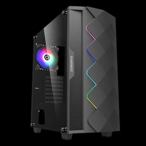 GameMax Black Diamond Gaming Case Image