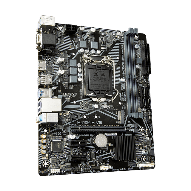 GIGABYTE H410M H V2 10th Gen Micro ATX Motherboard Image