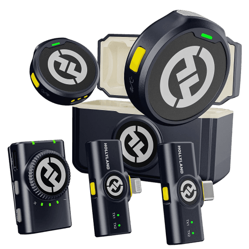 Hollyland Lark M2 Wireless Lavalier Microphone Image