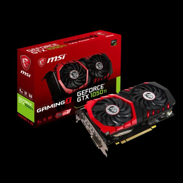 MSI GeForce GTX 1050 Ti GAMING X 4G Image