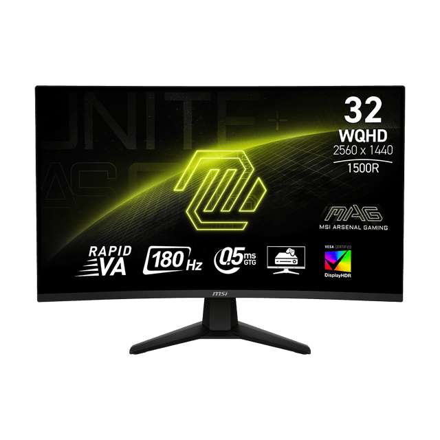 MSI MAG 32CQ6F 32 inch Curved Gaming Monitor Image