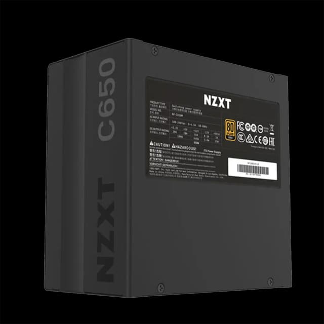 NZXT 650W 80+ Gold Fully-Modular Power Supply Image