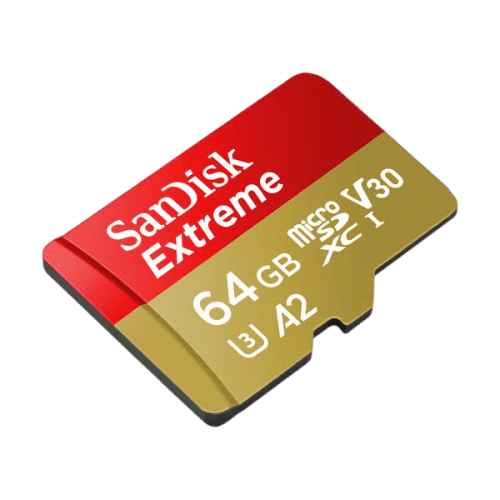 SanDisk 64GB Extreme UHS-I microSDXC Memory Card Image