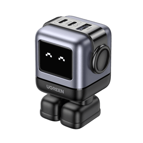 UGREEN Uno Charger 65W USB C Charger Nexode 3-Port GaN Charger Compact Fast USB C Power Adapter (CD361 15570) Image