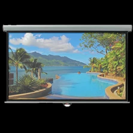 Electric Screen Athena Matte White Neptune 
Electrical Screen 60"X80" 100" (5feet height, 6.7feet width)  Image