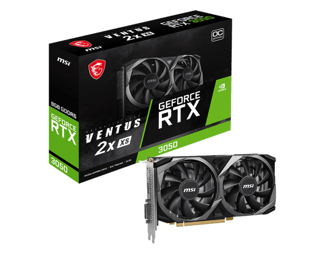 MSI GeForce RTX 3050 VENTUS 2X XS OC 8GB Image