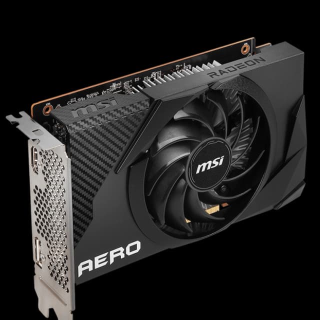 MSI Radeon RX 6400 AERO ITX 4G Graphics Card Image