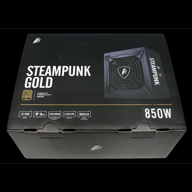 1STPLAYER SteamPunk 850W 80 Plus Gold Full Modular Power Supply Image